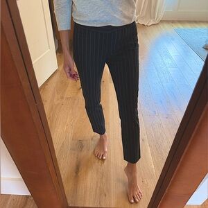 EUC | Petite 00 | Banana Republic Stripe Trousers